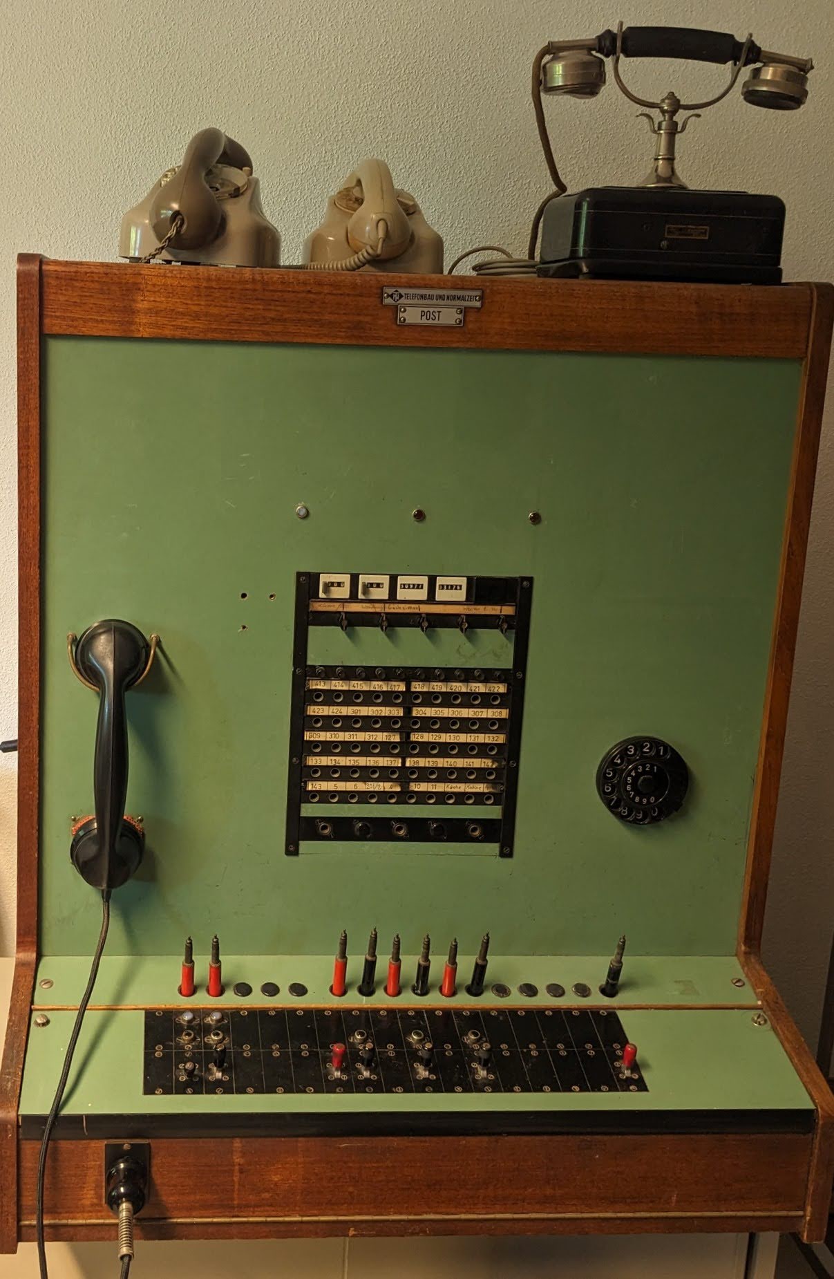 Ausstellung ZB Handvermittlung, Telefonmuseum Jens Müller Neustadt Aisch